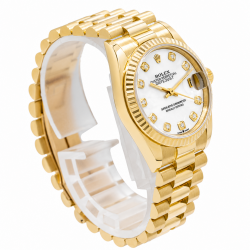 Rolex Datejust Presidental 31MM 68278 18KT Yellow Gold Watch